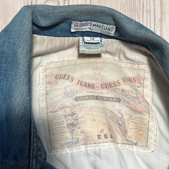 Guess George’s Marciano Super Vintage Denim Jacket - Picture 16 of 16